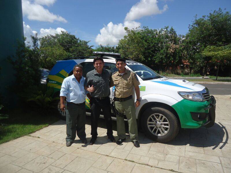 Deputado Marllos Sampaio consegue mais uma viatura para Polícia de Esperantina