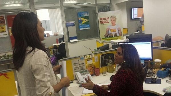 Primeira dama de Porto, Clarissa Lira, visita Secretaria dos Direitos Humanos em Brasilia - Imagem 1