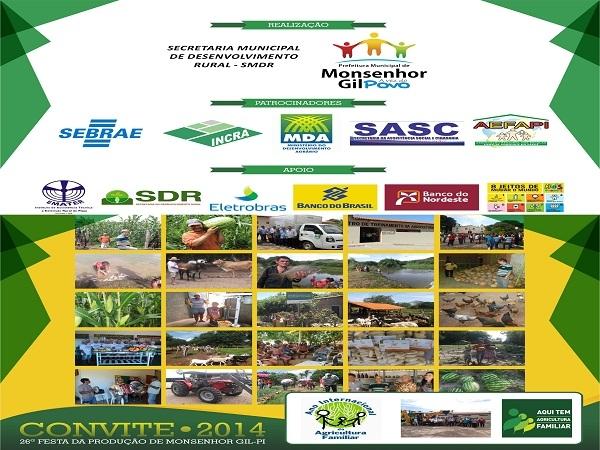 Festa da Produção/2014 prioriza agricultura familiar - Imagem 1