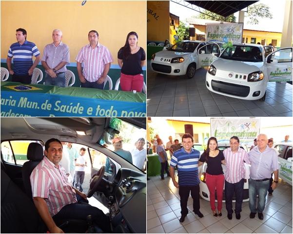 Solenidade marca a entrega de novos veículos para a Saúde de Esperantina