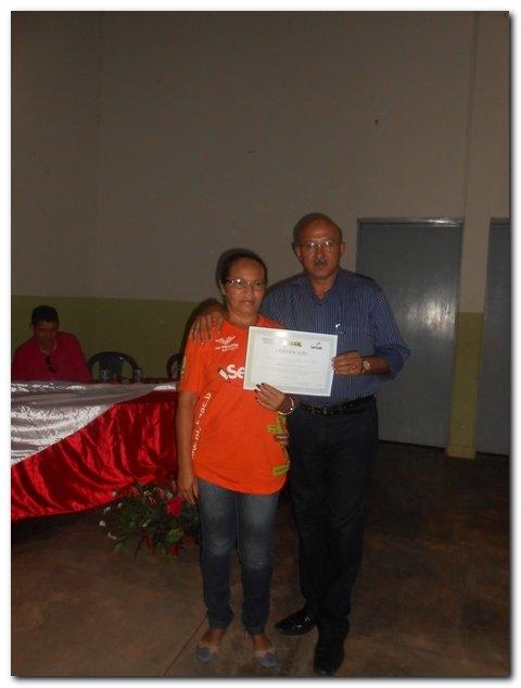 Solenidade de entrega de Certificados dos cursos de Auxiliar de Recursos Humanos, Vendedor, Manicure Pedicure e Salgadeiro  - Imagem 42