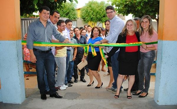 Rubens Vieira inaugura construção de auditório reforma e ampliação de prédios da educação - Imagem 1