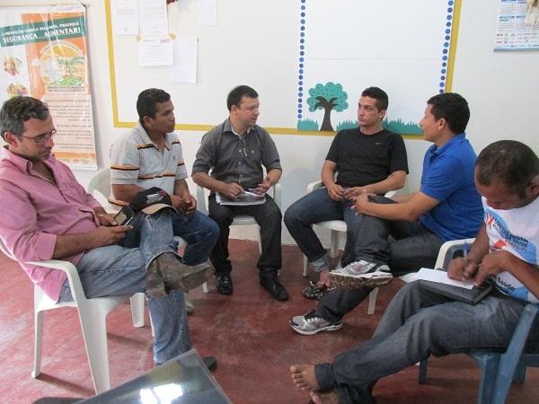 Prefeito Manin Geronço e Vice-Prefeito Raimundo do PT receberam o Gerente do SEBRAE - Imagem 2