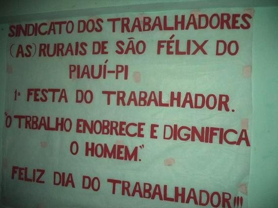 Sindicato realiza sua I Festa em prol dos Trabalhadores Rurais de São Félix do Piauí - Imagem 1