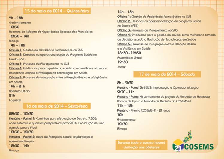COSEMS realiza IV Congresso de Secretarias Municipais de Saúde do Piauí