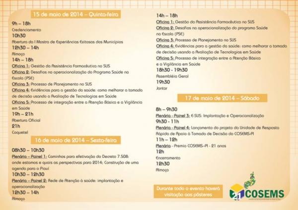 COSEMS realiza IV Congresso de Secretarias Municipais de Saúde do Piauí - Imagem 1