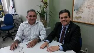 Bernildo Val se reúne com presidente da Funasa e terá encontro com Dilma Rousseff nesta terça (06) 