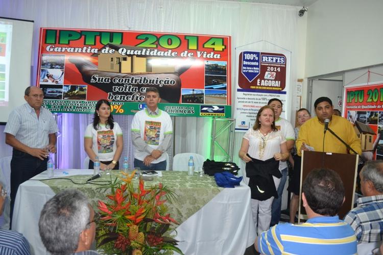 Prefeitura lança campanha IPTU/2014 e contra cheque on line