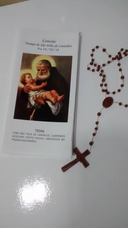 Convidamos todos os irmãos e irmãs a participar do grandioso festejo de São Félix de Cantalice - Imagem 1