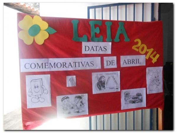 Escola Municipal Tia Nenen Brito comemora Dia do Índio, dia de Tiradentes, dia do Livro e a Páscoa - Imagem 13