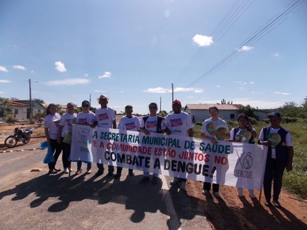 Secretaria municipal de Saúde realiza campanha preventiva contra a Dengue - Imagem 1