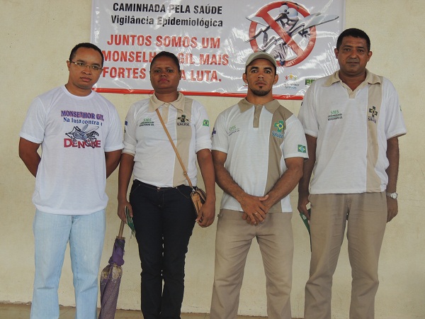 Mutirão contra à dengue alerta população monsenhorgilense