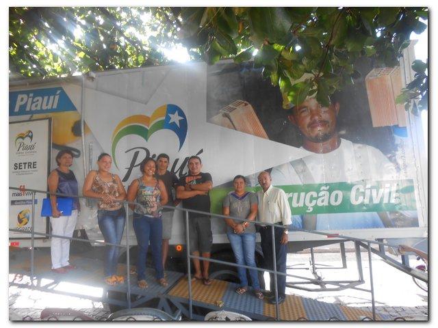 Prefeitura Municipal de Inhuma e ADM em parceria com a Secretaria Estadual de Empreendedorismo beneficiam inhumenses com Curso de Pedreiro