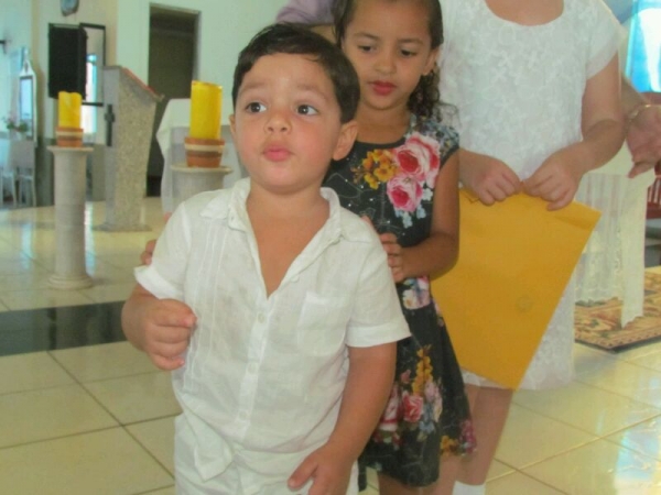 Aconteceram neste último domingo os batizados dos filhos de Edneida Fortes e Sineida Fortes - Imagem 22