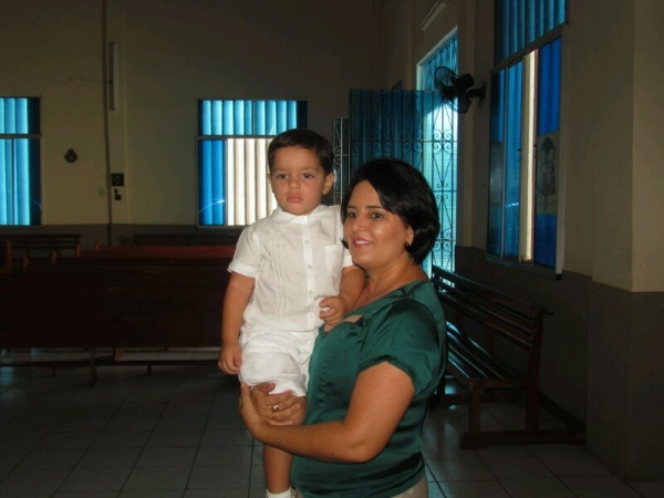 Aconteceram neste último domingo os batizados dos filhos de Edneida Fortes e Sineida Fortes - Imagem 2