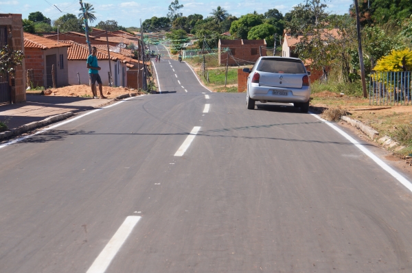  Prefeito Davinelson recebe comitiva do Governador para inaugura obra.   - Imagem 3