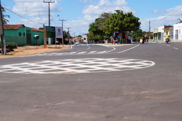  Prefeito Davinelson recebe comitiva do Governador para inaugura obra.   - Imagem 7