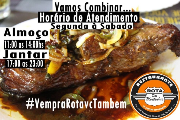 Rota das Montanhas um diferencial na área da gastronomia - Imagem 1