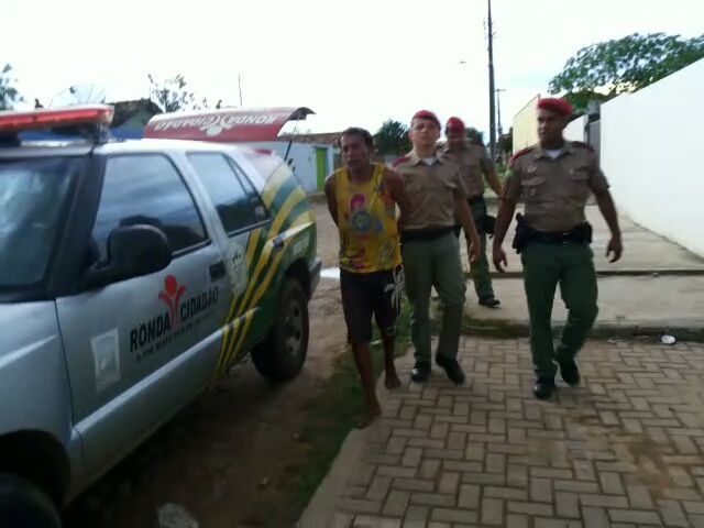 Ronda Cidadão prende cearense acusado de furtar fogão em Piripiri