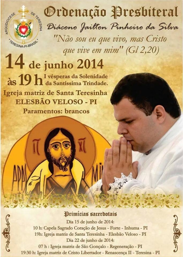 Cerimônia de Ordenação Presbiteral do agora Padre Jailton Pinheiro emociona público   - Imagem 4