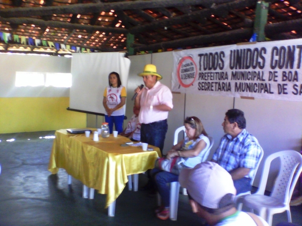 Secretaria de Saúde de Boa Hora realiza o dia D de combate a dengue - Imagem 1