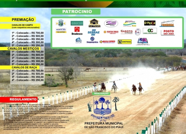Vem aí a XXVII festa do vaqueiro de São Francisco do Piauí de 10 a 12/07 - Imagem 2