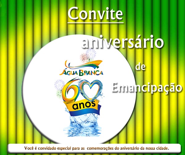 Aniversario de 60 Anos de Água Branca