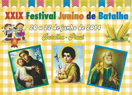 Prefeitura de Batalha realiza seu Festival Junino nos dias 20, 21 e 22 de junho