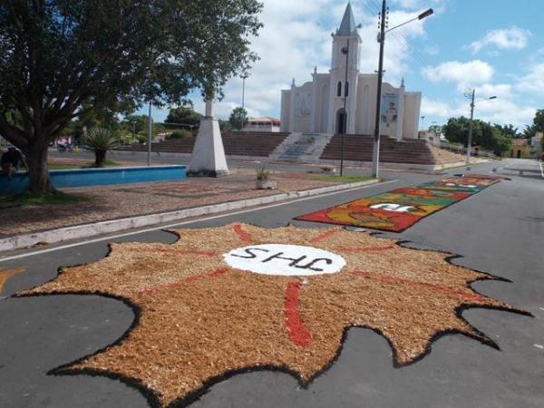 Dia 19 de Junho dia de corpus christi Com um Lindo Tapete em Batalha - Imagem 8