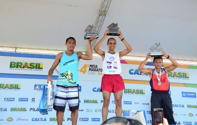 Atleta piauiense é o 3º lugar na 4ª Meia Maratona Caixa da Bahia