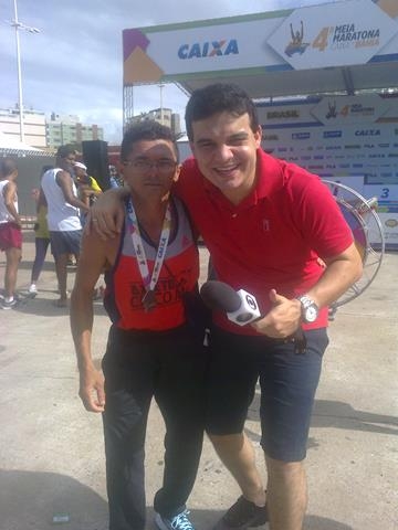 Atleta piauiense é o 3º lugar na 4ª Meia Maratona Caixa da Bahia - Imagem 1