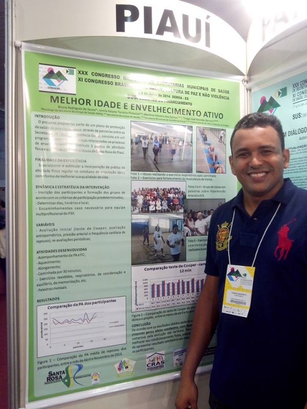 Fisioterapeuta Elesbonense Thiago Barreto tem Projeto reconhecido, veja  - Imagem 1