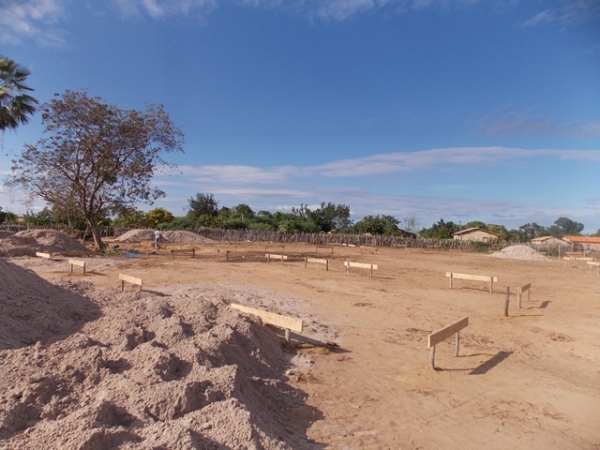 Escola Modelo com 04 salas está sendo construída na localidade Cercado Velho - Imagem 1