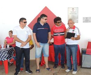 O River Atlético Clube prestou homenagem ao ex-jogador Batata 