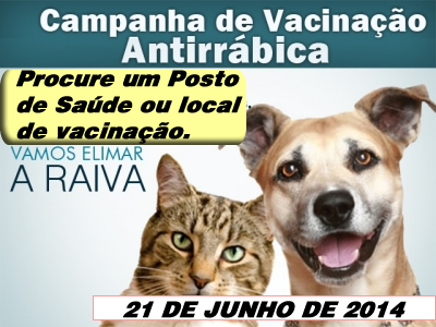 Campanha de Vacinação Antirrábica