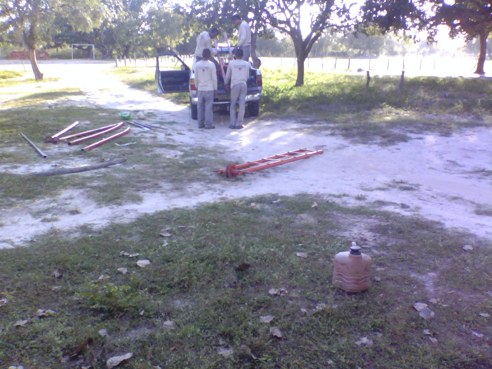 Empresa faz estudo de solo para inicio da obra de construção do novo CRAS