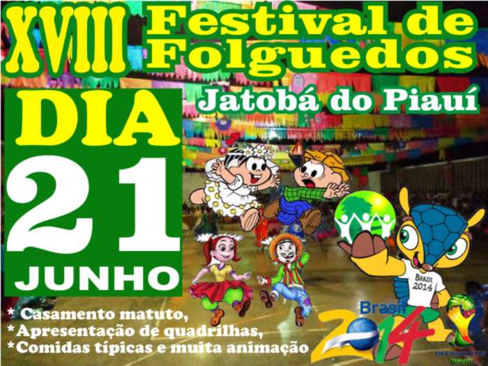 Jatobá do Piauí realiza Festival Junino neste sábado. Veja a programação