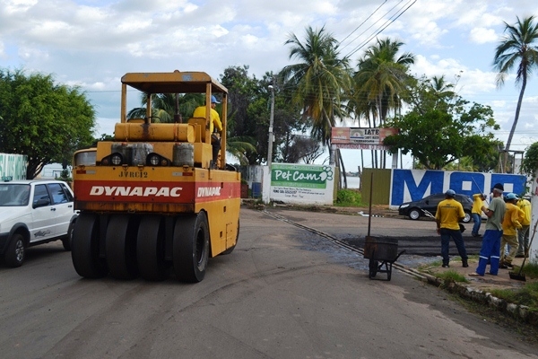 Concluído o asfaltamento de 20 quilômetro da zona Urbana  - Imagem 1
