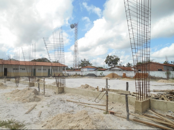 A prefeitura de Boa Hora está construindo dois Ginásios Cobertos para escolas municipais. - Imagem 2