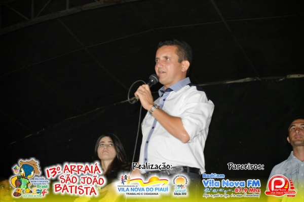 Arinaldo Leal prestigia 13º Arraiá de São João Batista, na zona rural de Vila Nova do PI - Imagem 1