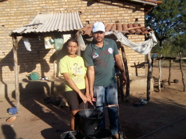 Secretaria Municipal de Agricultura construiu extensão de rede de Água - Imagem 3