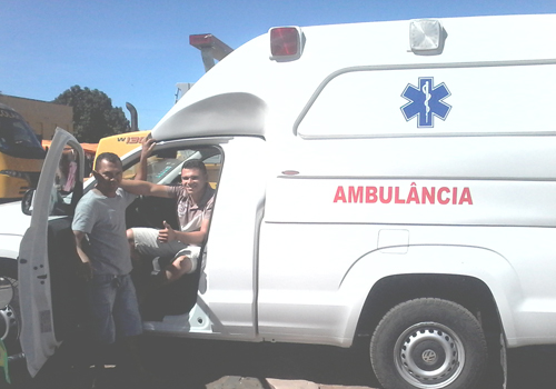 Prefeito consegue mais uma ambulância para Agricolância
