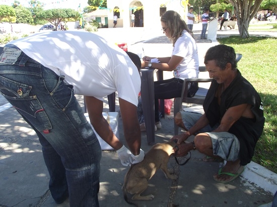 Secretaria de Saúde realizou o dia “D” da Campanha de Vacinação Anti-rábica - Imagem 1