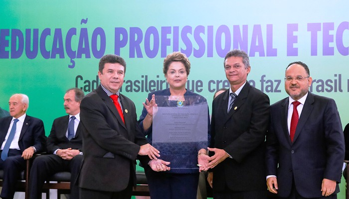IFPI de Campo Maior é inaugurado simbolicamente pela Presidente Dilma