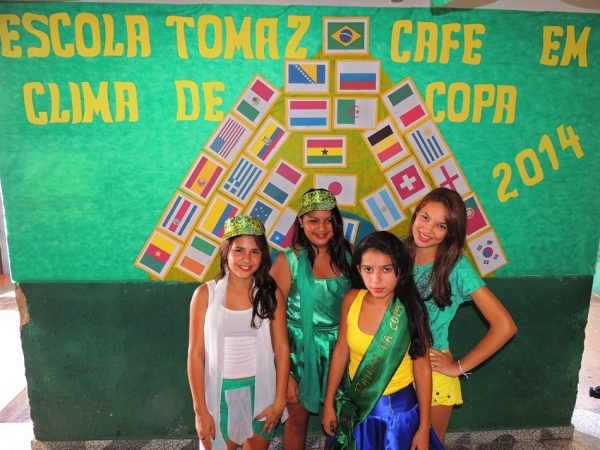 Projeto Interdisciplinar Copa do Mundo 2014 motivou alunos do Colégio Tomaz Café  - Imagem 36
