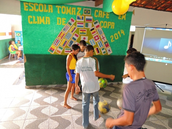 Projeto Interdisciplinar Copa do Mundo 2014 motivou alunos do Colégio Tomaz Café  - Imagem 28