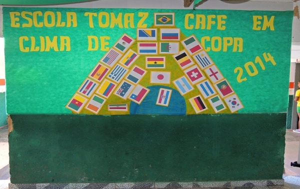 Projeto Interdisciplinar Copa do Mundo 2014 motivou alunos do Colégio Tomaz Café  - Imagem 1