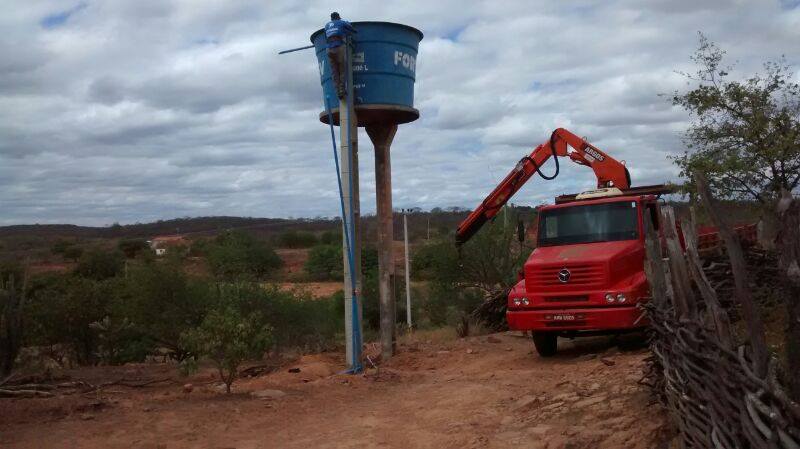 Mais água – Comunidade Boa Vista recebe novo sistema de abastecimento de água.