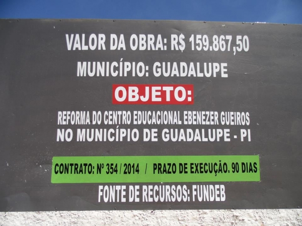 Prefeitura está fazendo reforma no Centro Educacional Ebenézer Gueiros - Imagem 7