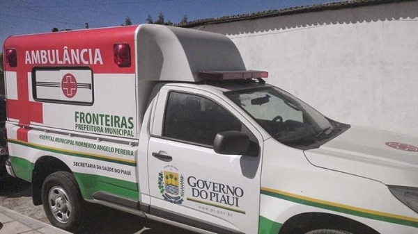 Prefeitura de Fronteiras recebe ambulância da Sesapi - Imagem 1